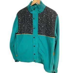 Melody Ehsani Button Up Fleece Jacket - Size S - NEW